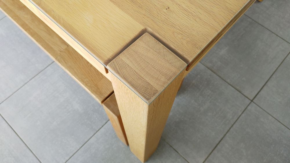 Grande Table Carr&eacute;e XXL ? 150x150 en Ch&ecirc;ne Massif Meubles