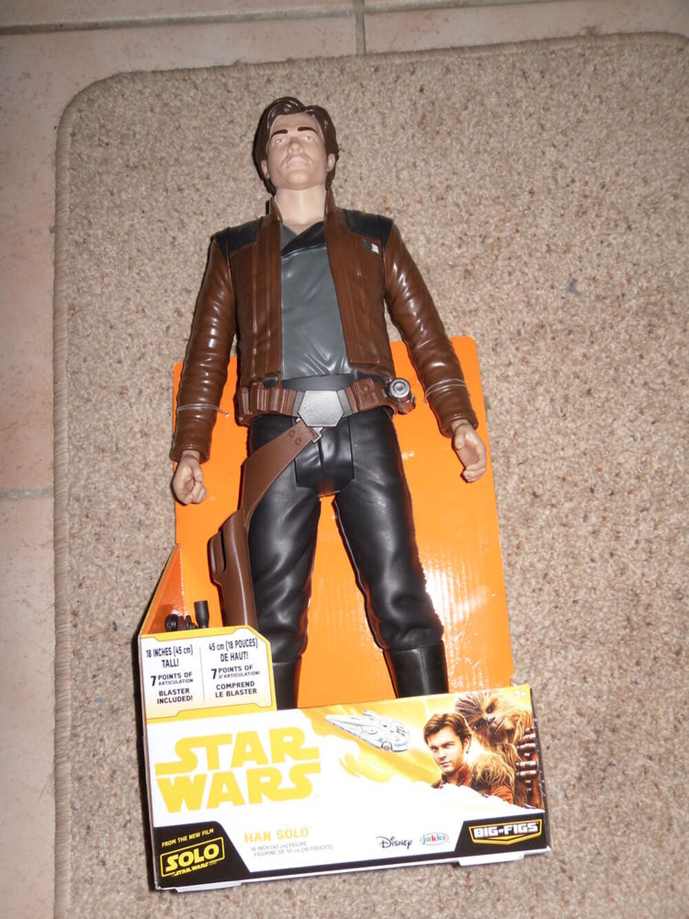 Han Solo : Star Wars (A Solo Story) 46 cm Neuf Jeux / jouets