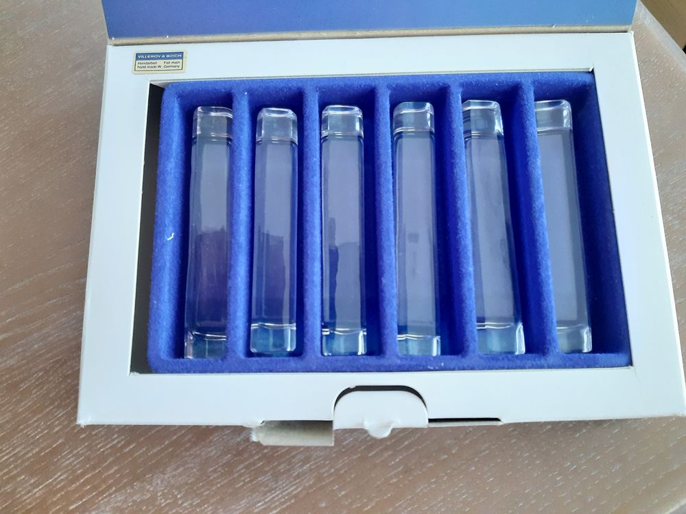 12 porte-couteaux en cristal Villeroy et Boch Cuisine