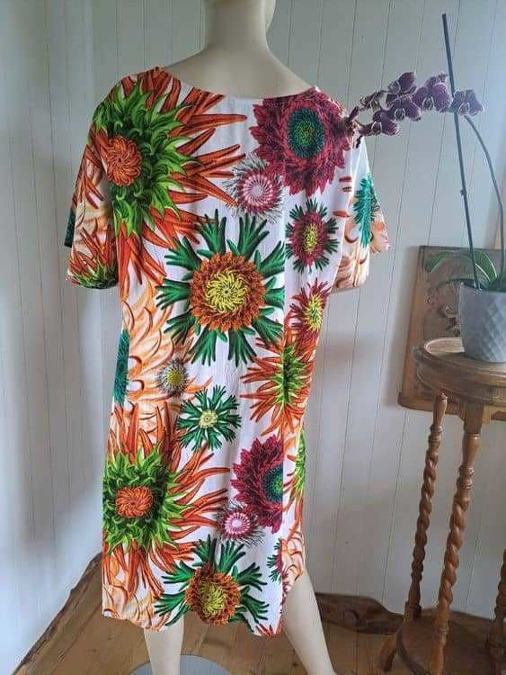 Robe tunique vintage INDIA emporium taille XL 42/44 
