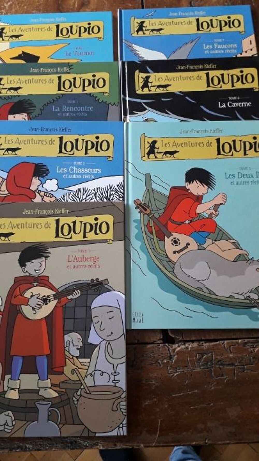 Les aventures de Lupio Livres et BD