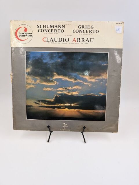 Vinyle 33 tours Claudio Arrau : Schumann Concerto & Grieg... 5 Vulbens (74)