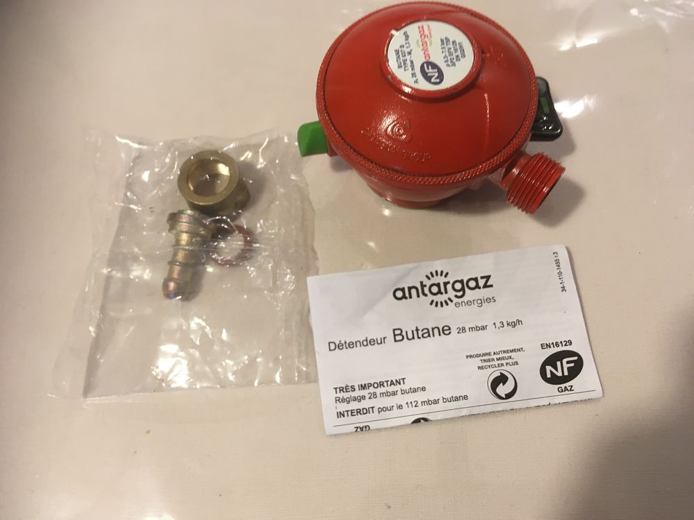 d&eacute;tendeur gaz butane Electroménager