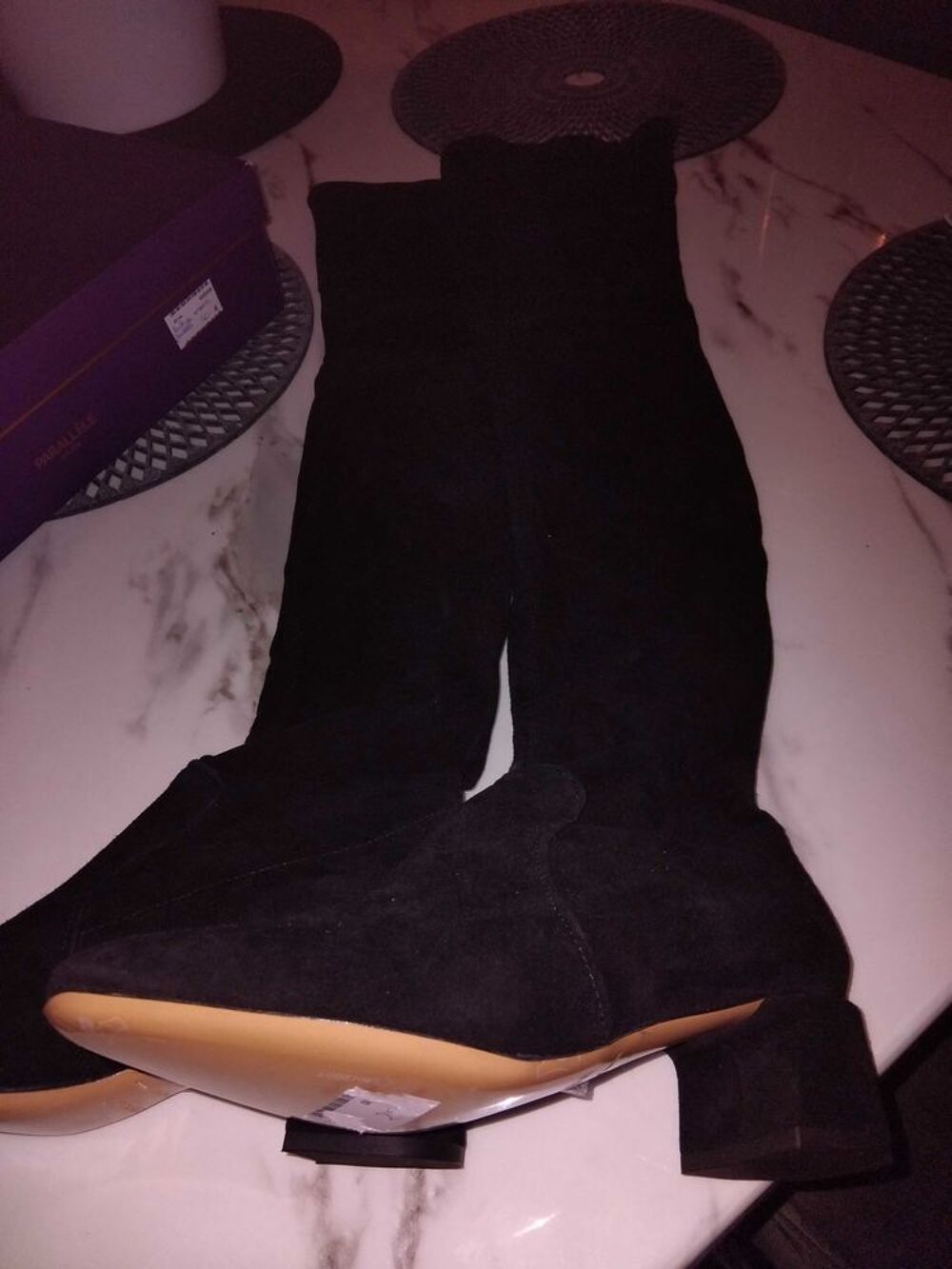 Cuissardes parall&egrave;le taille 36 neuves Chaussures