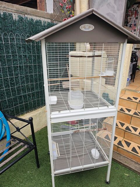 Voli&egrave;re 2 compartiments 50 66430 Bompas