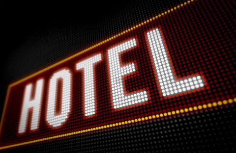 LED hôtel simple face au double face , personnalisé ou stand 1020 93300 Aubervilliers