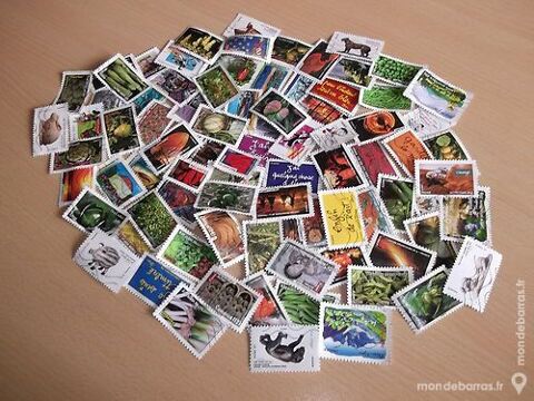 LOT DE 100 TIMBRES  POSTE DE FRANCE DIFFERENTS 5 Crpy-en-Valois (60)