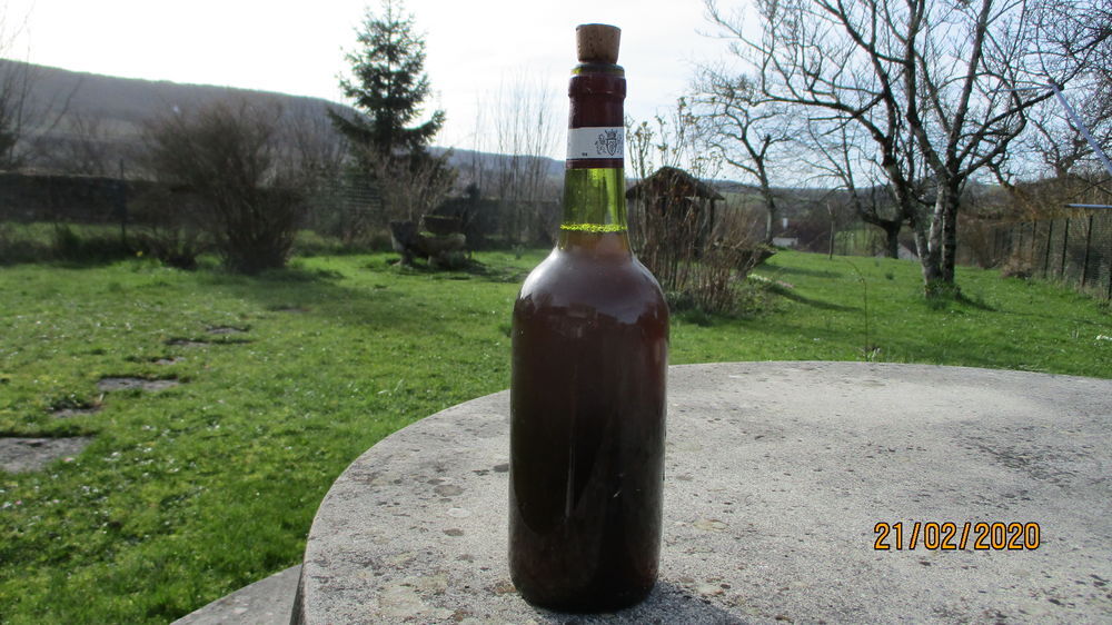 Bouteille de vinaigre ancien Cuisine