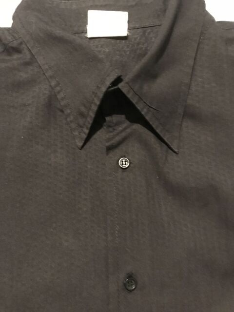 CHEMISE NOIRE DESSINS TONS S/TONS T. XXL 8 Saint-Genis-Laval (69)