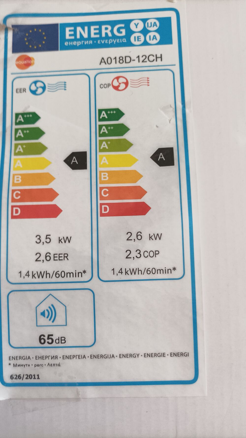 CLIM TRISTAR
Fonctionne tr&egrave;s bien
Consommation &eacute;lectrique A Electroménager