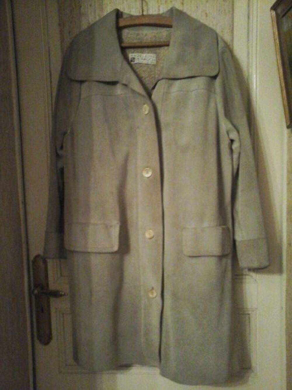 Manteau cuir Vêtements
