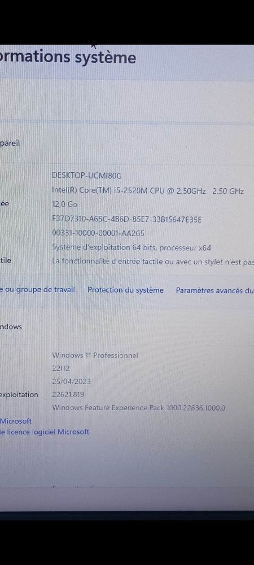 Hp probook g6560b Matériel informatique