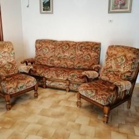 Canap 3 places + fauteuils 60 Le Chteau-d'Olron (17)