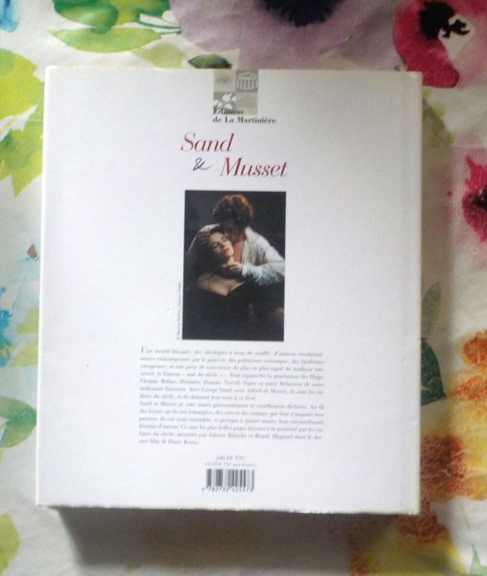SAND &amp; MUSSET Les Enfants du Si&egrave;cle Ed. de La Martini&egrave;re Livres et BD