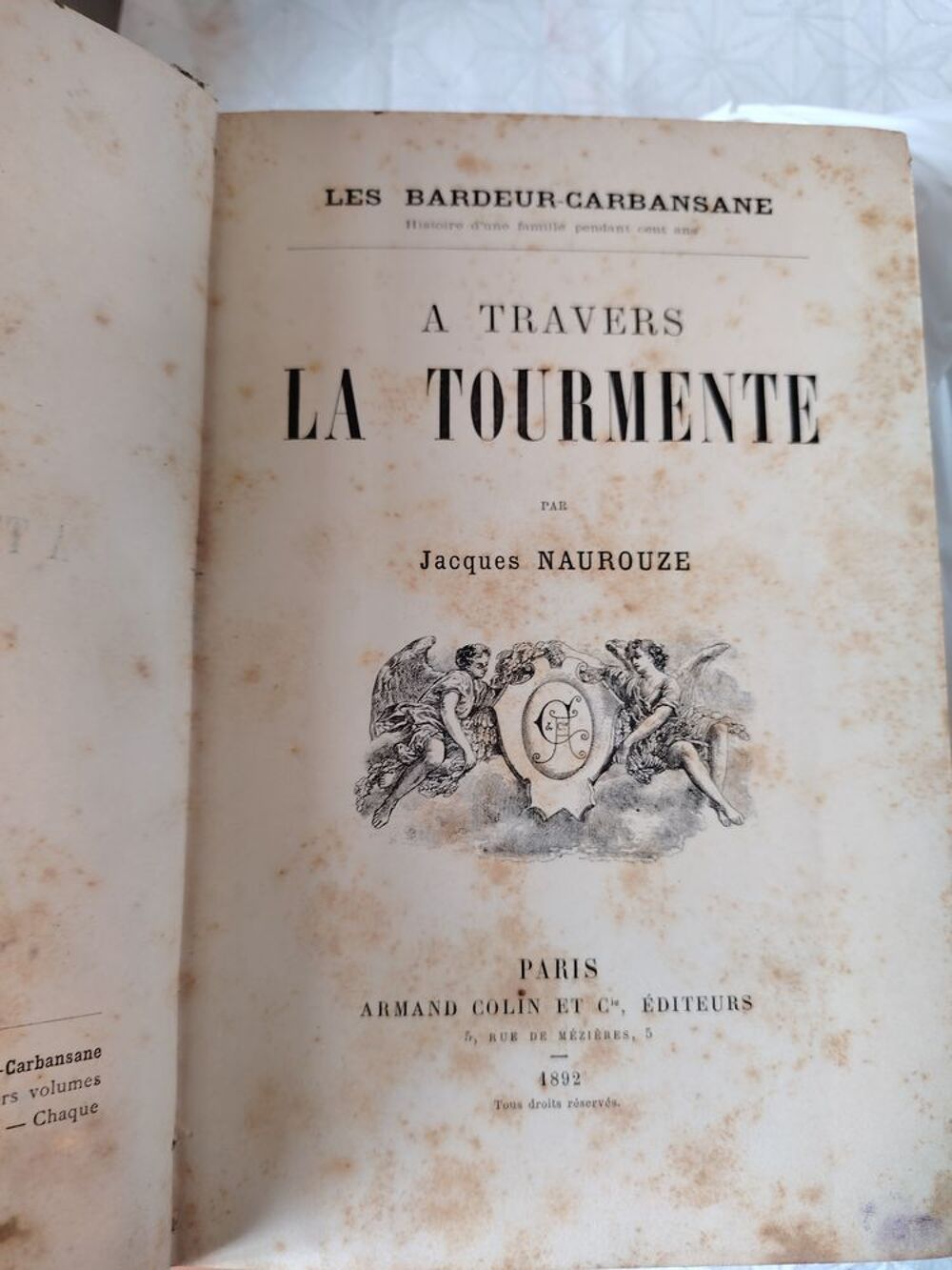 7 Livres 1890-1900 Livres et BD