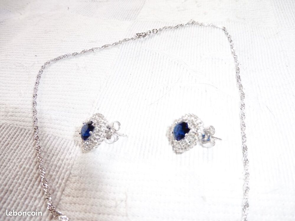 Parure de saphir neuve Bijoux et montres