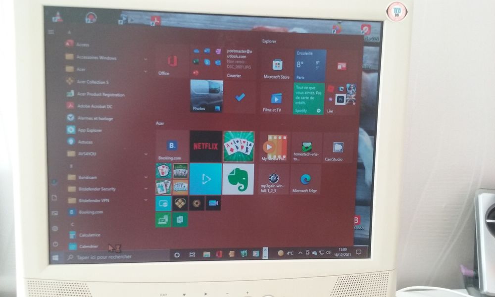 Ecran pour ordinateur HP Matériel informatique