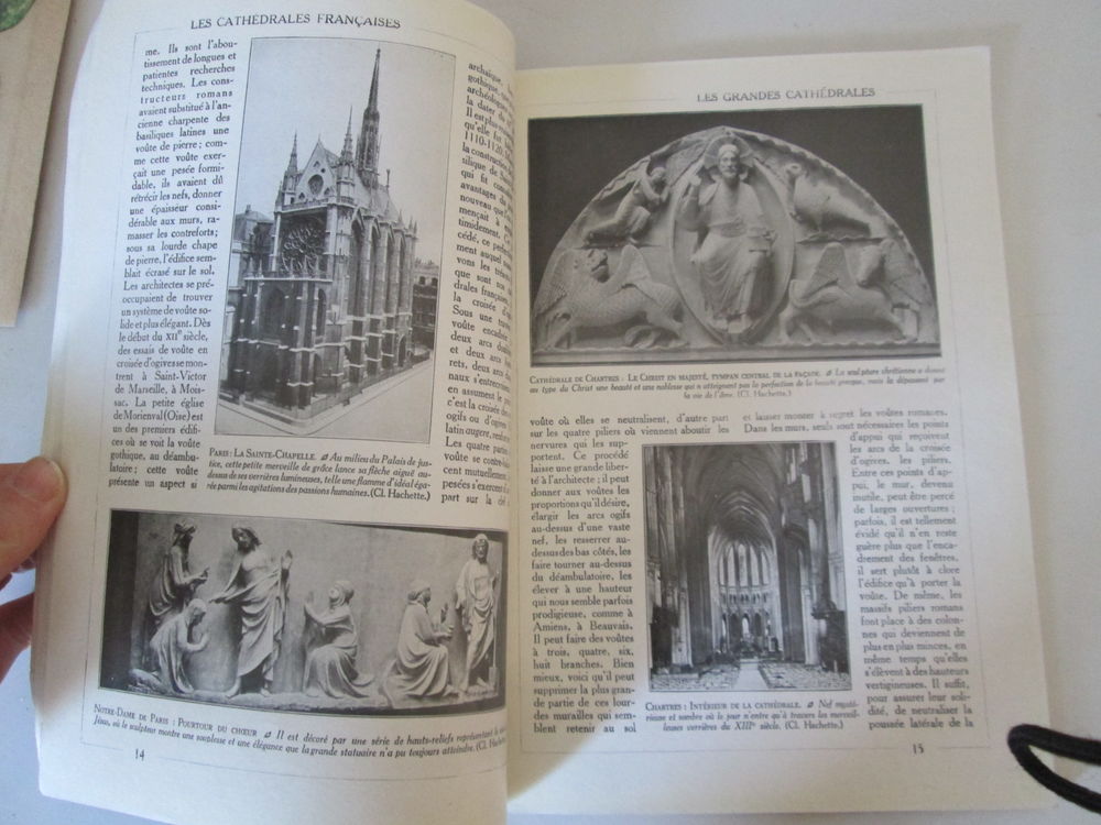 Revues anciennes "Encyclop&eacute;die par l'image" ann&eacute;es 1924-1925 