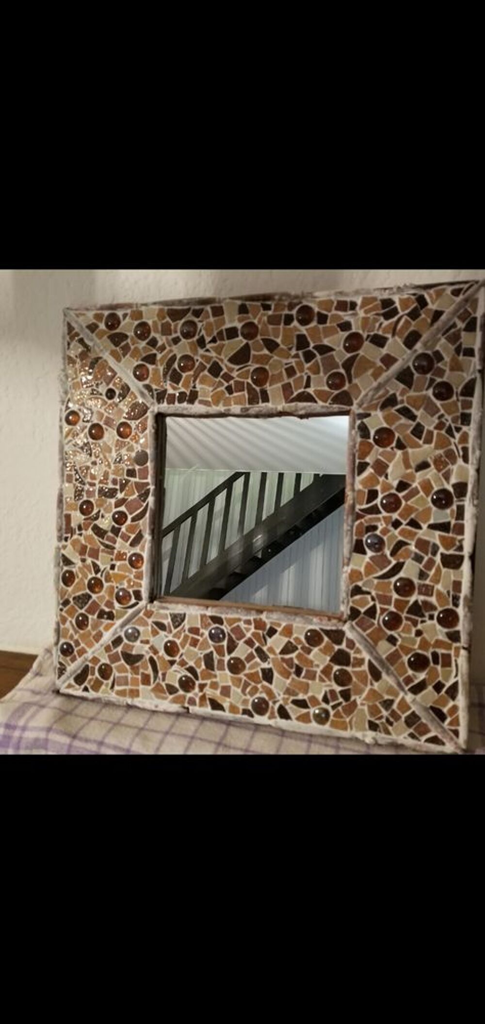 Miroir en mosa&iuml;que Décoration