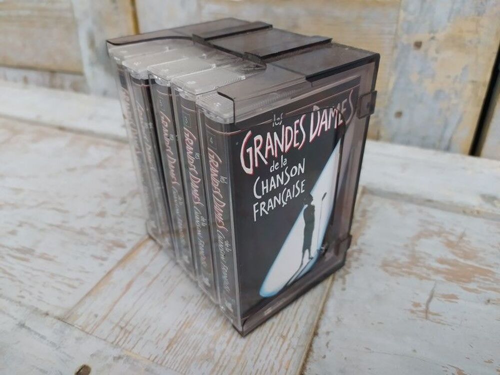 5 Cassettes Audio Les Grandes Dames de la Chanson Fran&ccedil;aise CD et vinyles