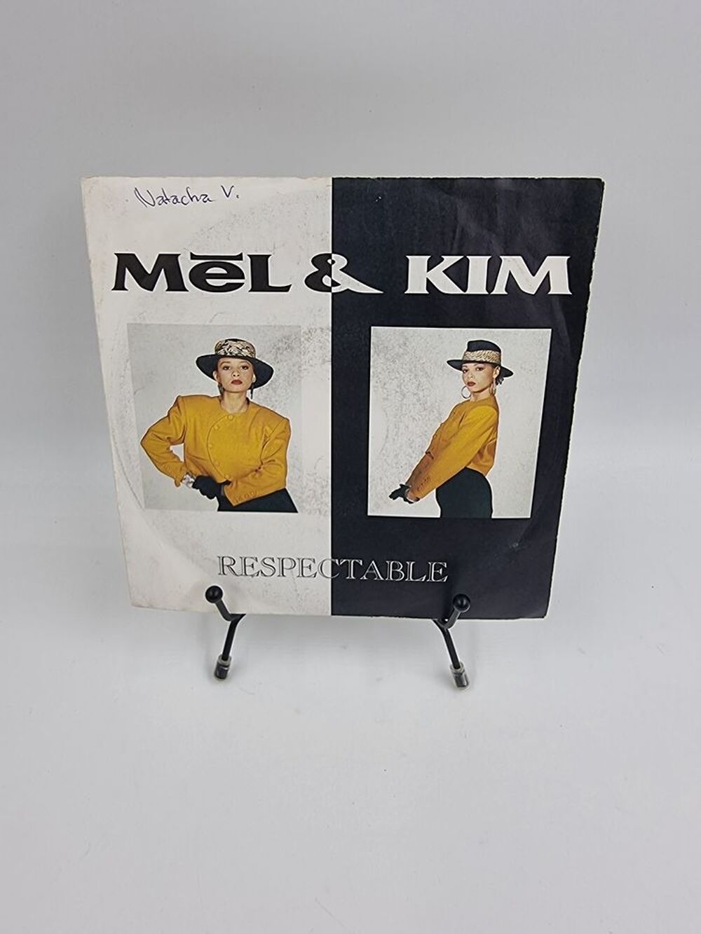 Vinyle 45 tours M&egrave;l &amp; Kim : Respectable avec fourreau CD et vinyles