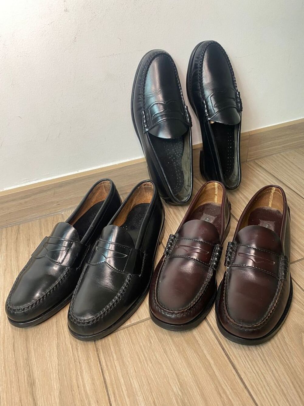 Collection de penny loafers USA Chaussures