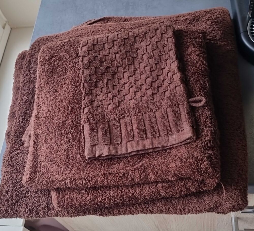 Lot de serviettes, draps de bains et gants Vêtements