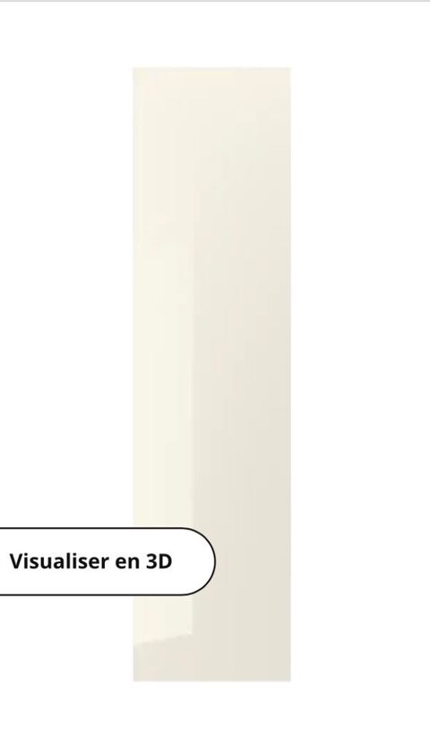 Panneau de finition cuisine ikea beige/ ivoire brillant  0 Montreuil (93)