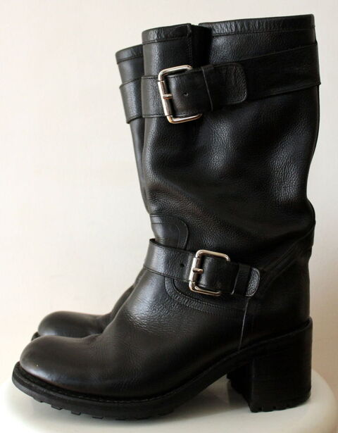 Bottes Biker 70  double boucle FREE LANCE T.40 Fr 270 Issy-les-Moulineaux (92)