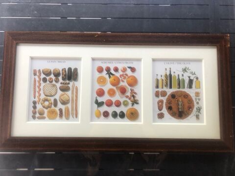 Tableau cadre bois et verre 20 Vailhauqu�s (34)