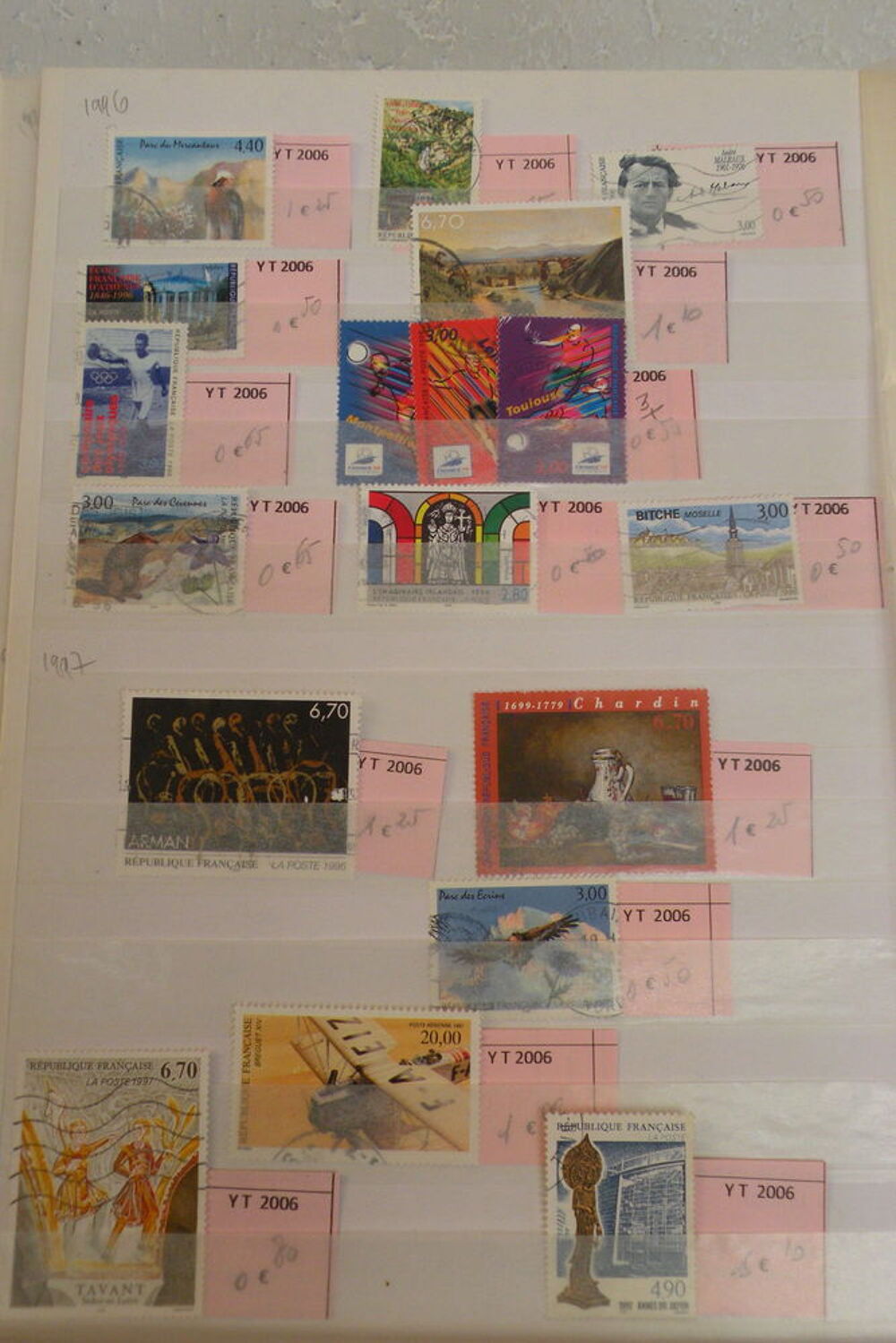  268 TIMBRES anciens de France 