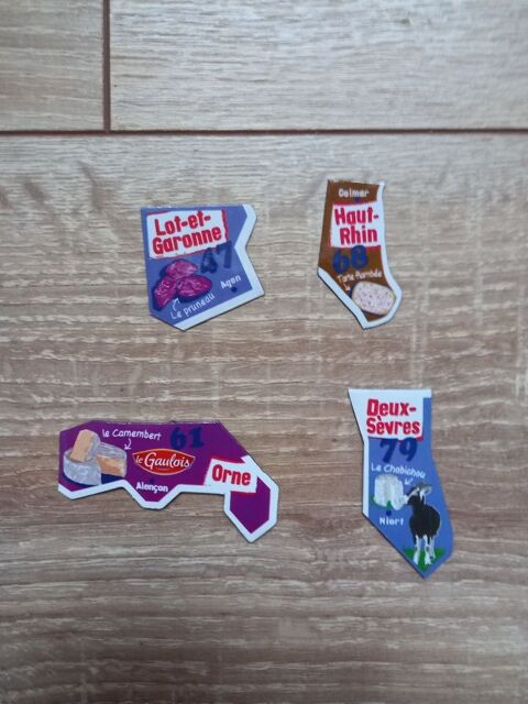 Lot magnet France 2018 4 Villiers (86)