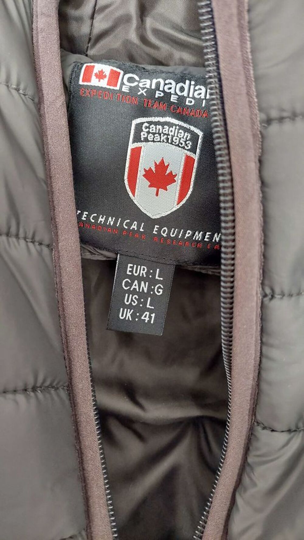 Doudoune sans manche hotsell canadian peak