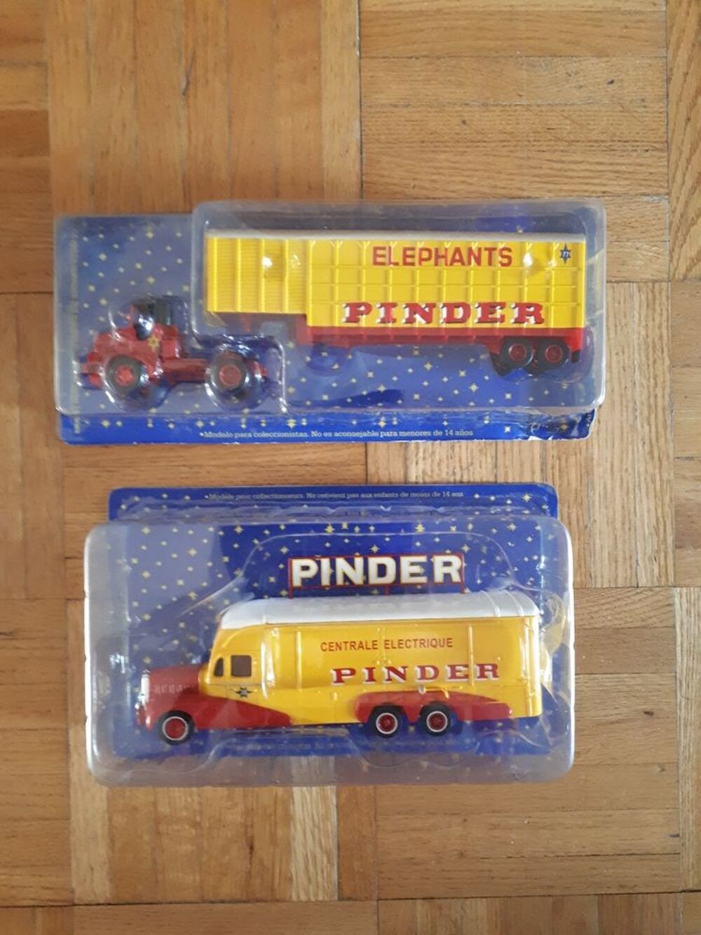 Camions Pinder - NEUFS BO&Icirc;TES ORIGINE 