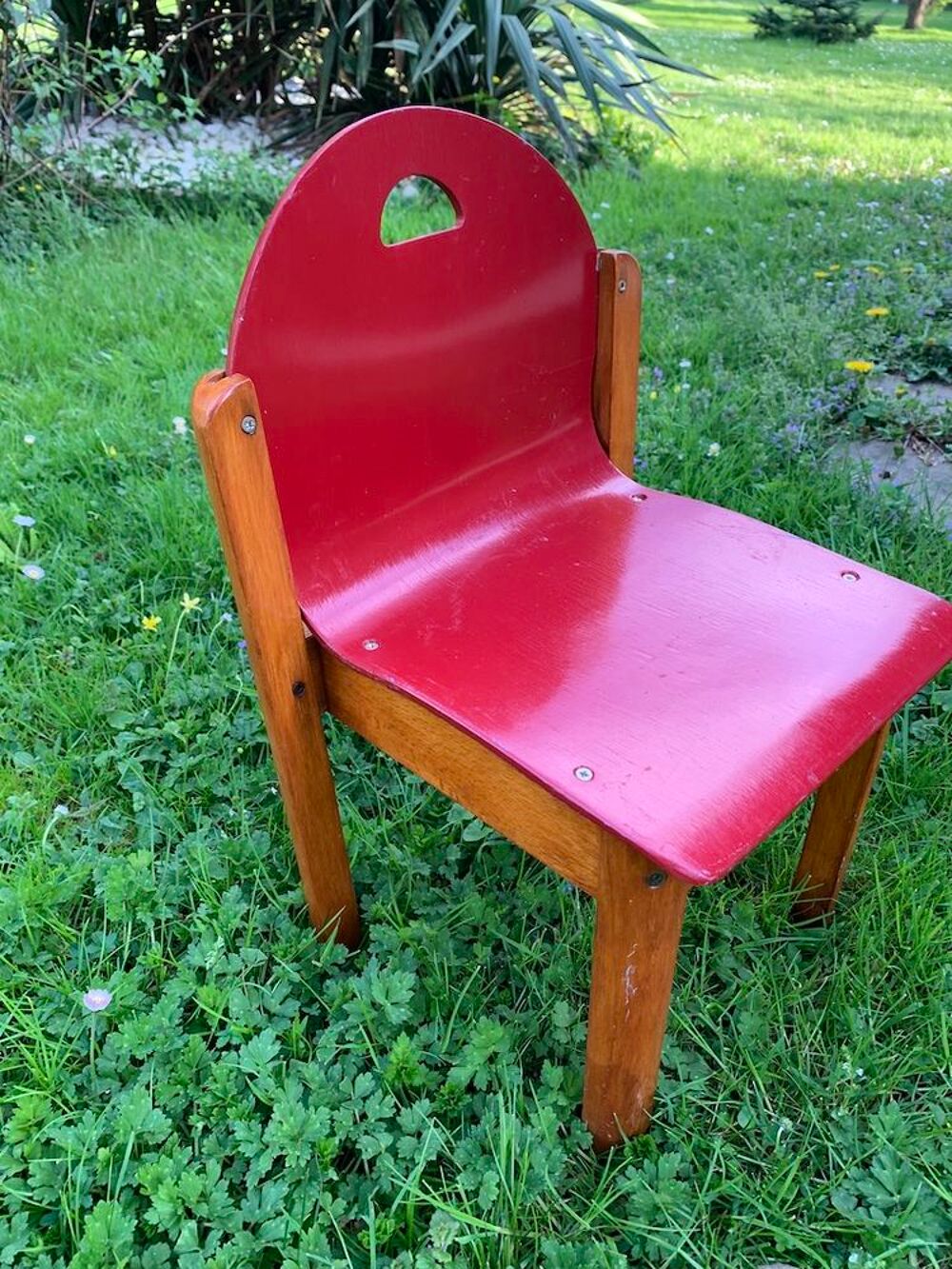 Chaise enfant en bois Mobilier enfants