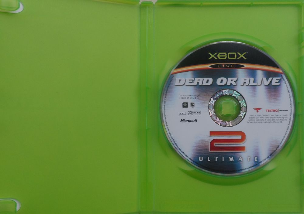 DEAD OR ALIVE 2 ULTIMATE MICROSOFT XBOX XG TECMO COMBAT
Consoles et jeux vidéos
