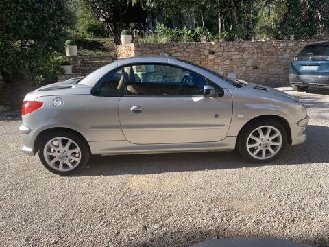 Peugeot 206 CC 2.0i 16V Roland Garros 2005 occasion La Roque-sur-C&egrave;ze 30200