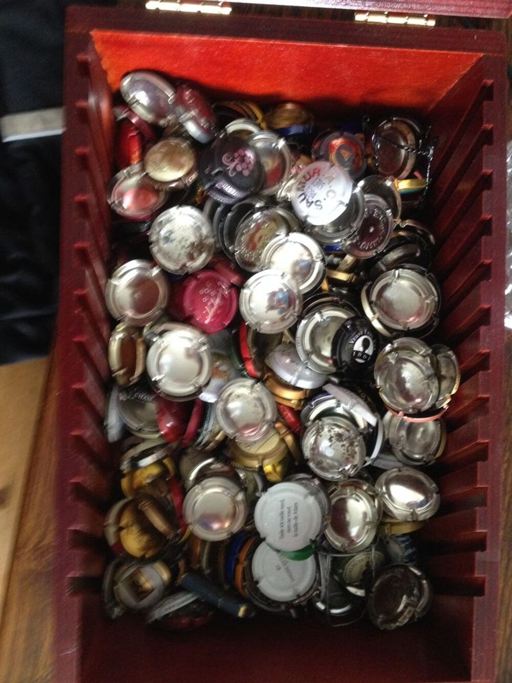 Vends capsules de champagne 