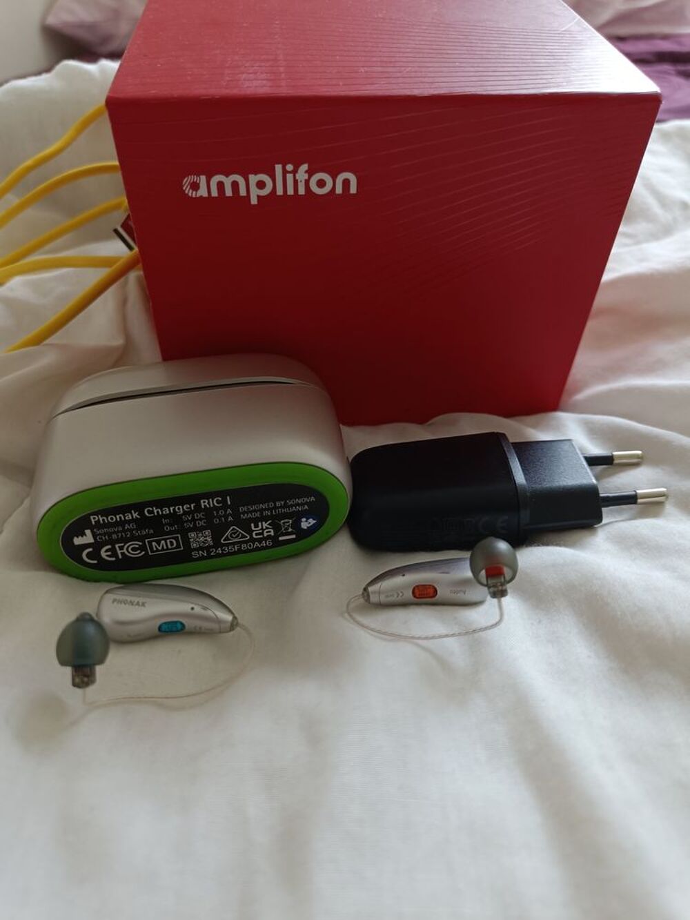 Paire aides auditives Phonak Aud&eacute;o I70-R rechargeables Audio et hifi