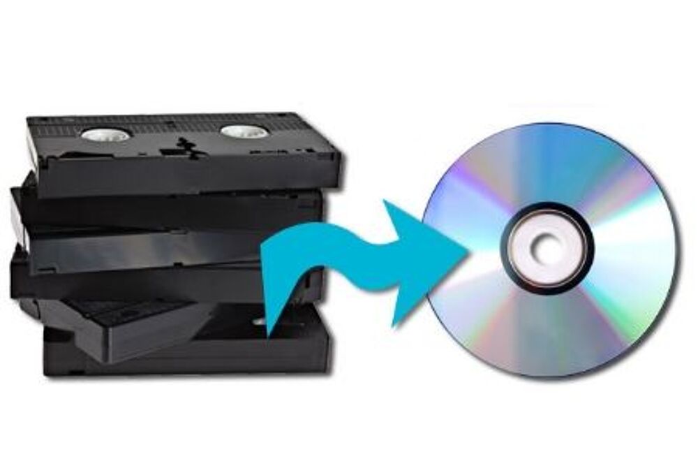 je numerise vos anciennes cassetttes en dvd Photos/Video/TV