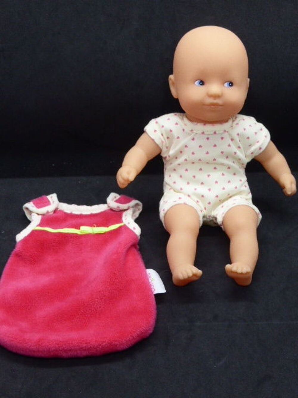 Corolle poup&eacute;e mini calin et sa turbulette rose Jeux / jouets