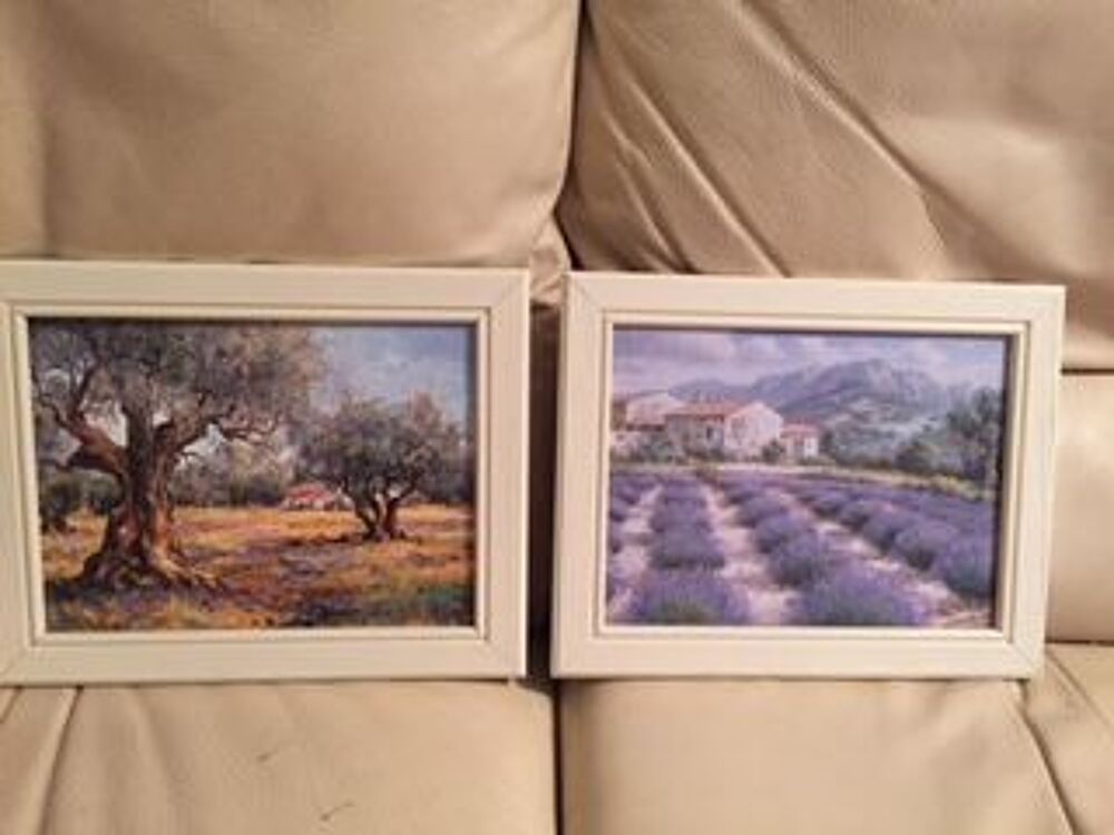 2 Tableaux - 23 cm X 23 cm Décoration