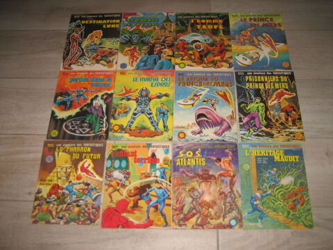 lot 12 albums une aventure des FANTASTIQUES LUG MARVEL 1977/1985 125 C�zy (89)