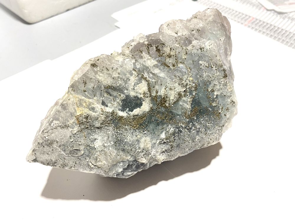 PYRITE/FLUORITE - MINERAUX DE COLLECTION 