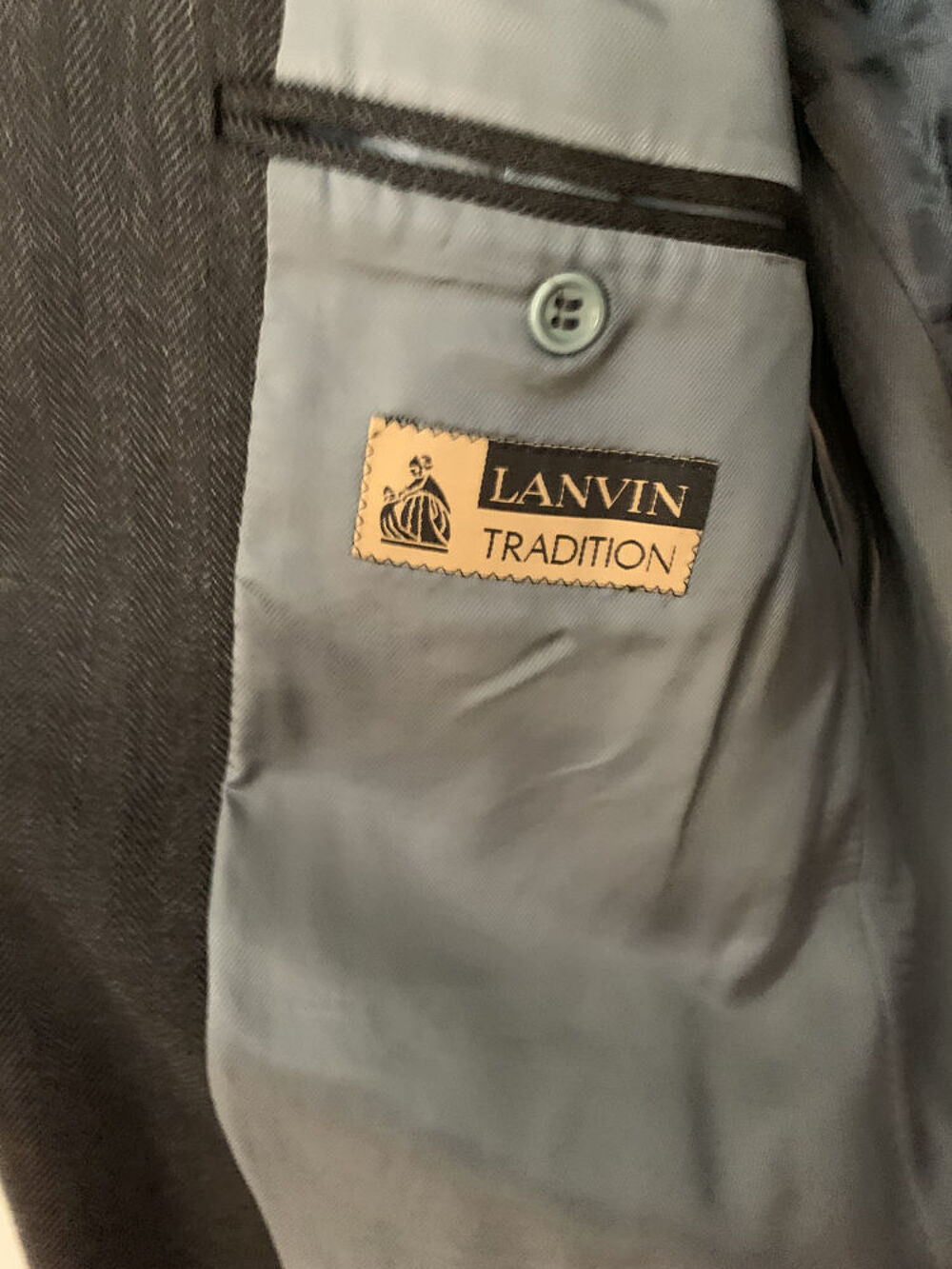 Costume Homme de la marque LANVIN T46 Vtements