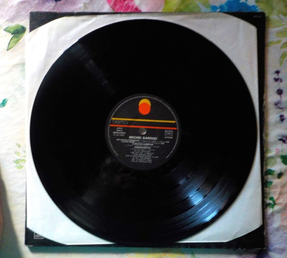 VYNIL 33T MICHEL SARDOU Album "LES LACS DU CONNEMARA" CD et vinyles