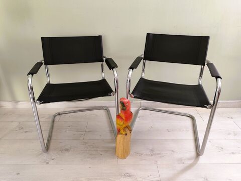 Paire de fauteuils B33 de Marcel Breuer 250 Andrest (65)