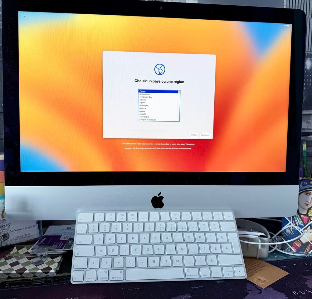  iMac 21,5 (2017) - Tr&egrave;s propre - Pr&ecirc;t &agrave; l'emploi Matériel informatique