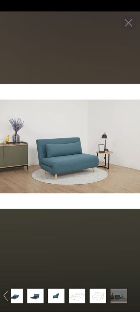 Canap 2 places convertible 300 Oloron-Sainte-Marie (64)