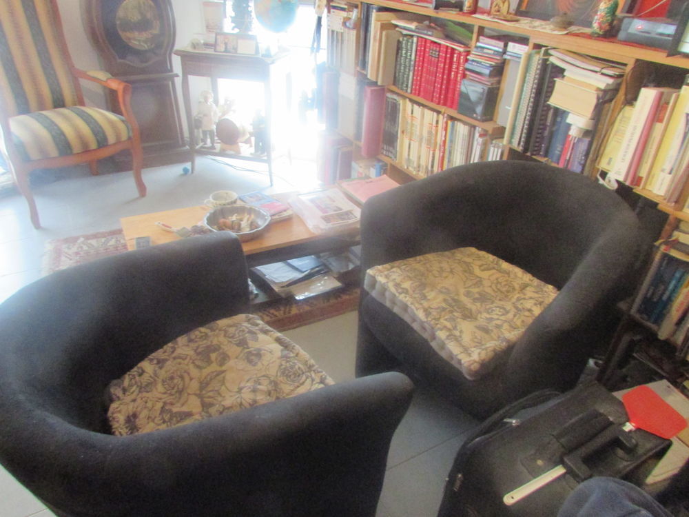 2 FAUTEUILS "tete &agrave; tete" Meubles